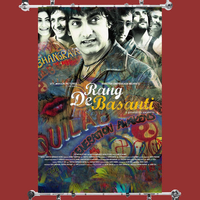 Rang De Basanti Hindi Old Film Poster