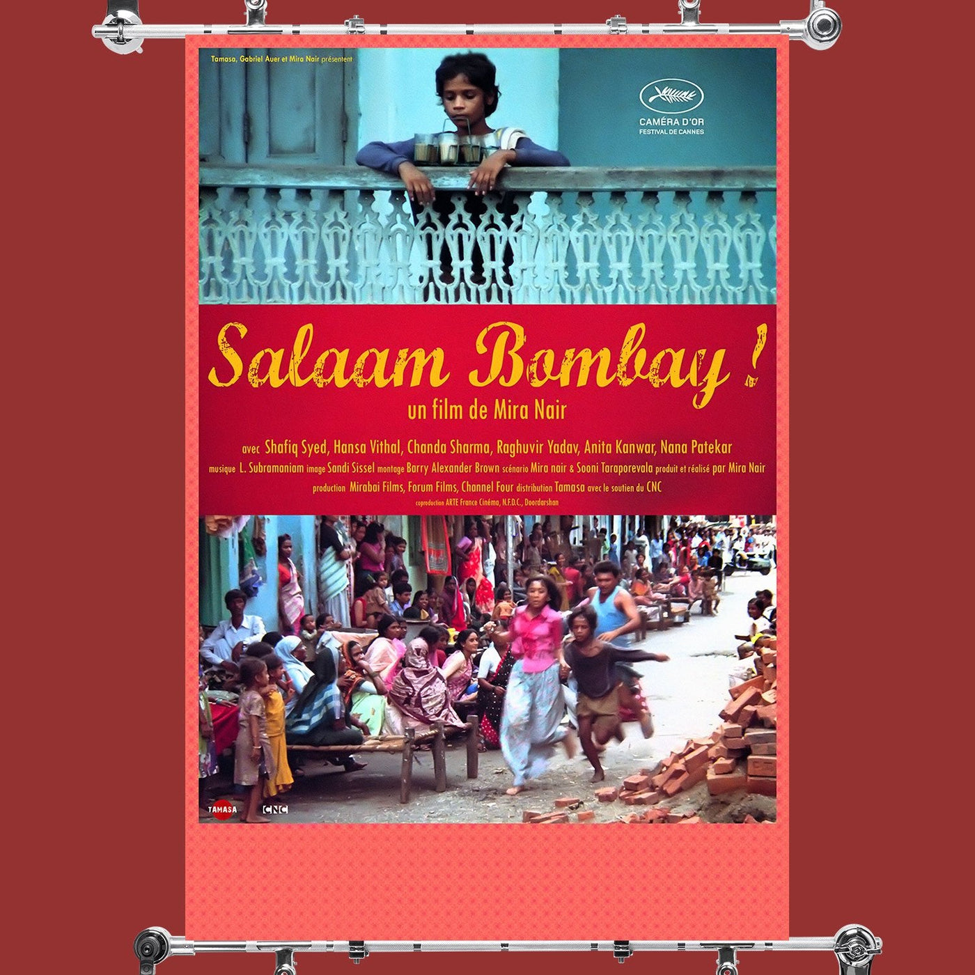 Salaam Bombay! Hindi Old Film Poster