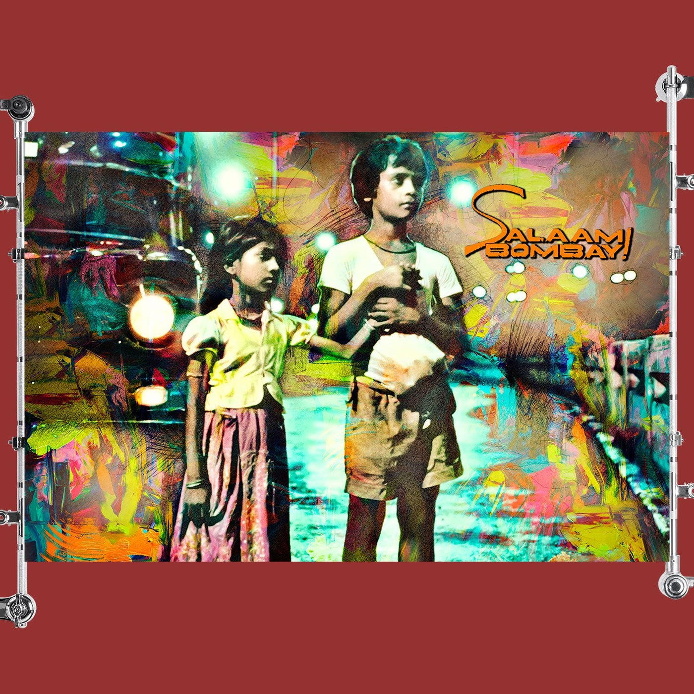 Salaam Bombay! Bollywood Movie Poster