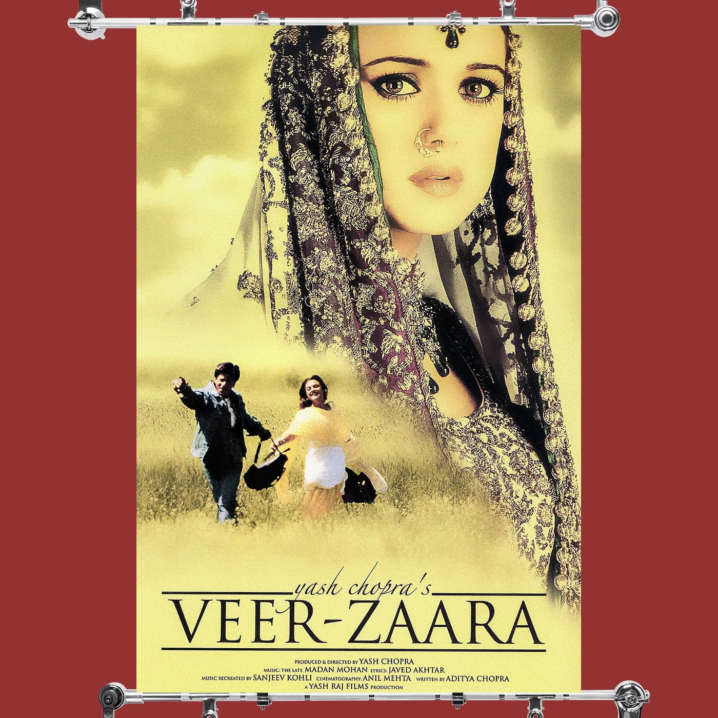 Veer-Zaara Hindi Old Film Poster