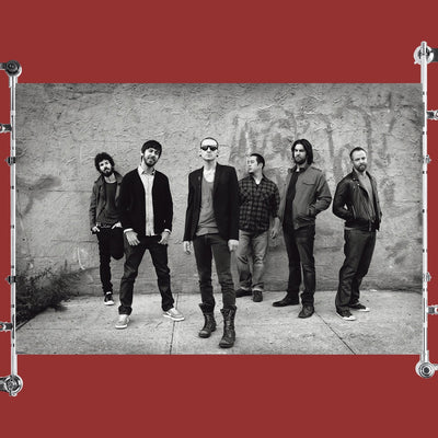 Linkin Park Old Black and White Poster