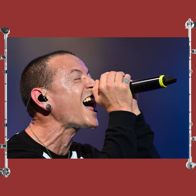 Linkin Park Lead Singer Chester Bennington Scream Poster