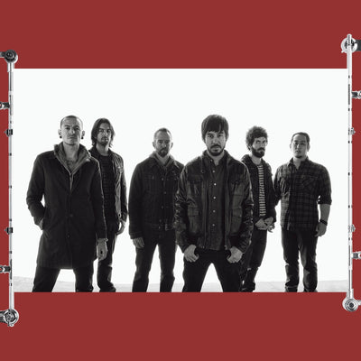 Linkin Park Black and White 2017 Poster