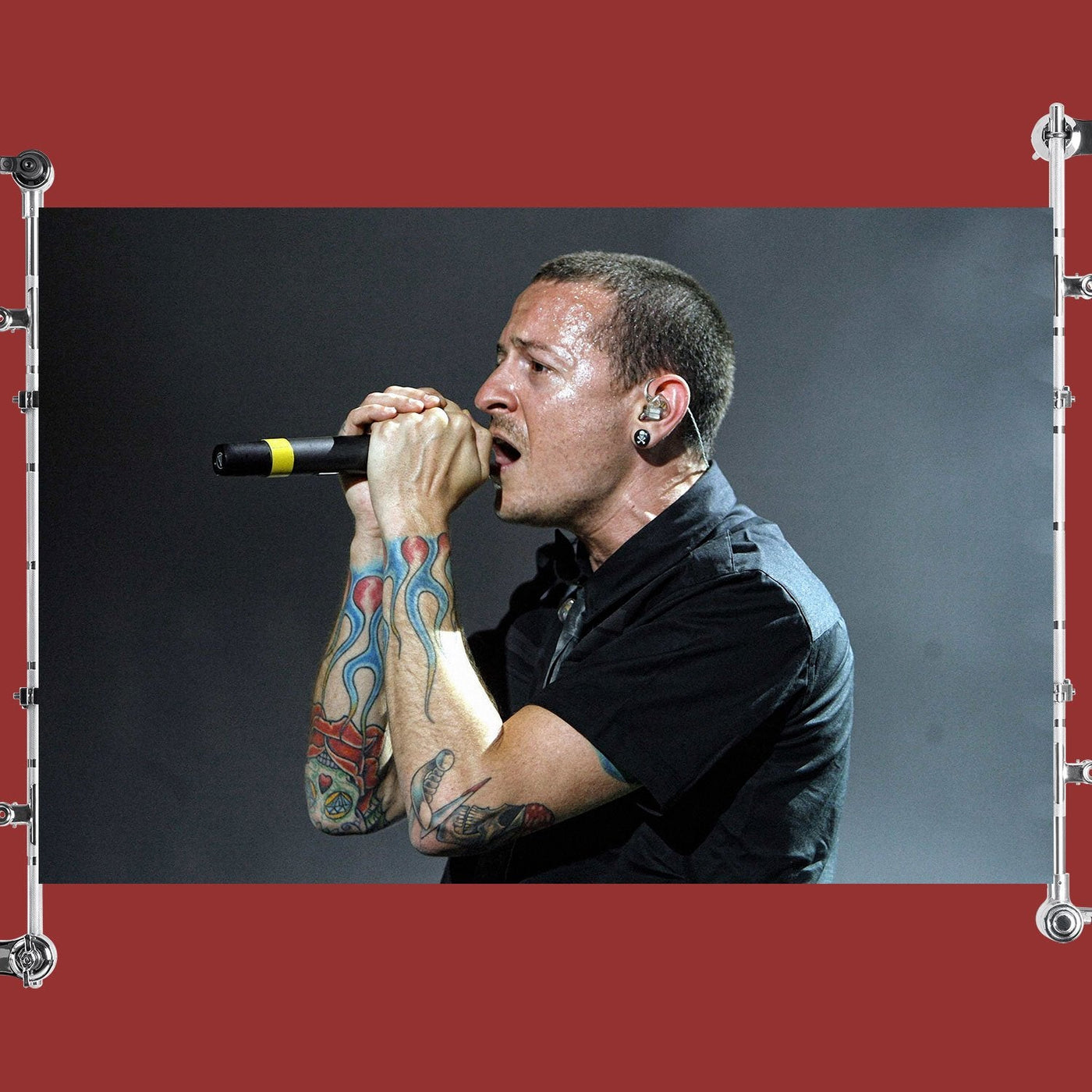 Linkin Park Lead Singer Poster