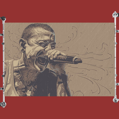 Chester Bennington Fan Art Poster