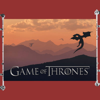 Game of Thrones Season 7 Dragons Fan Art Poster