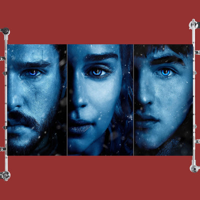 GOT 7 Season Jon Snow Daenerys Targaryen Bran Stark Poster