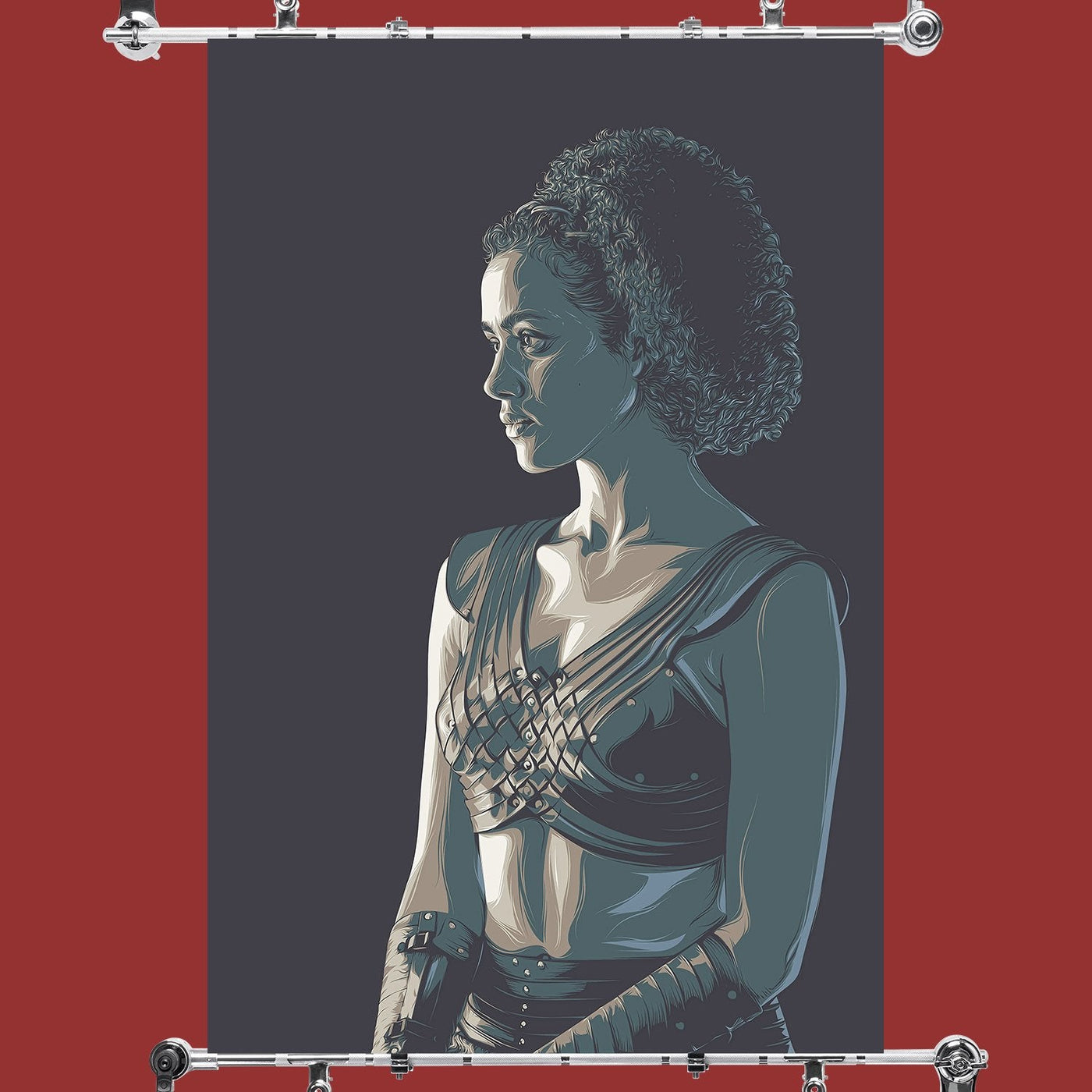 Game of Thrones Season 7 Missandei Fan Art Poster