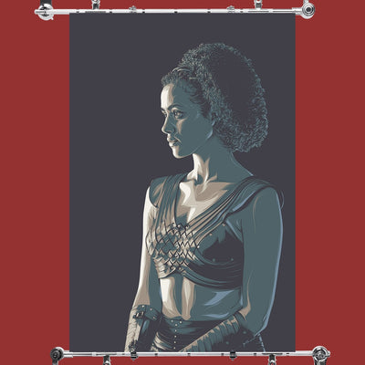 Game of Thrones Season 7 Missandei Fan Art Poster
