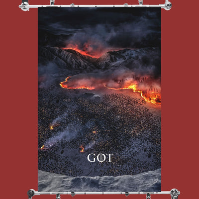 Game of Thrones Biggest Fire the North Has Ever Seen Poster