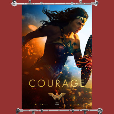 Wonder Woman 2017 Courage Movie Poster