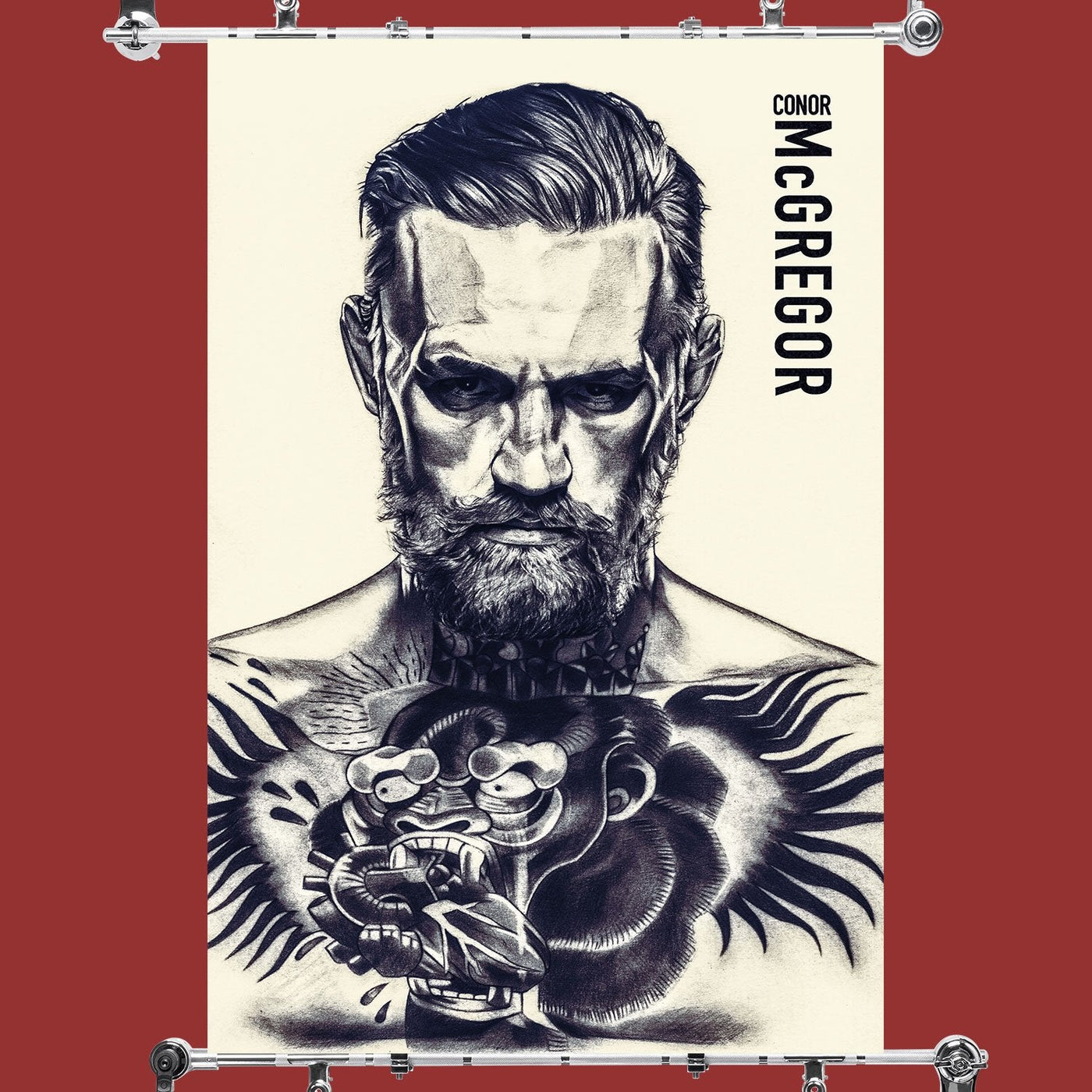 Conor McGregor Art Poster