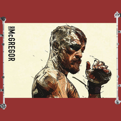 Conor McGregor Fan Art Poster