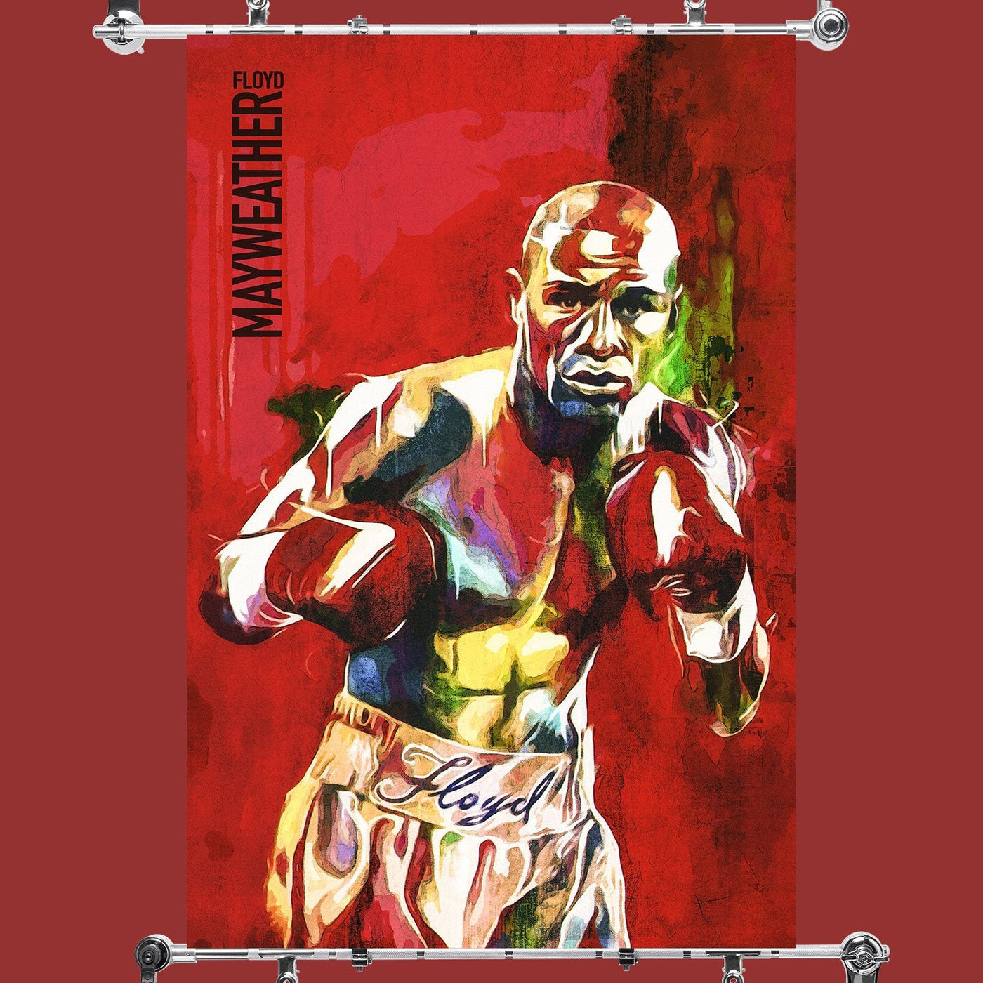 Floyd Mayweather Art Poster