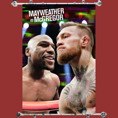 Conor McGregor vs Floyd Mayweather Poster