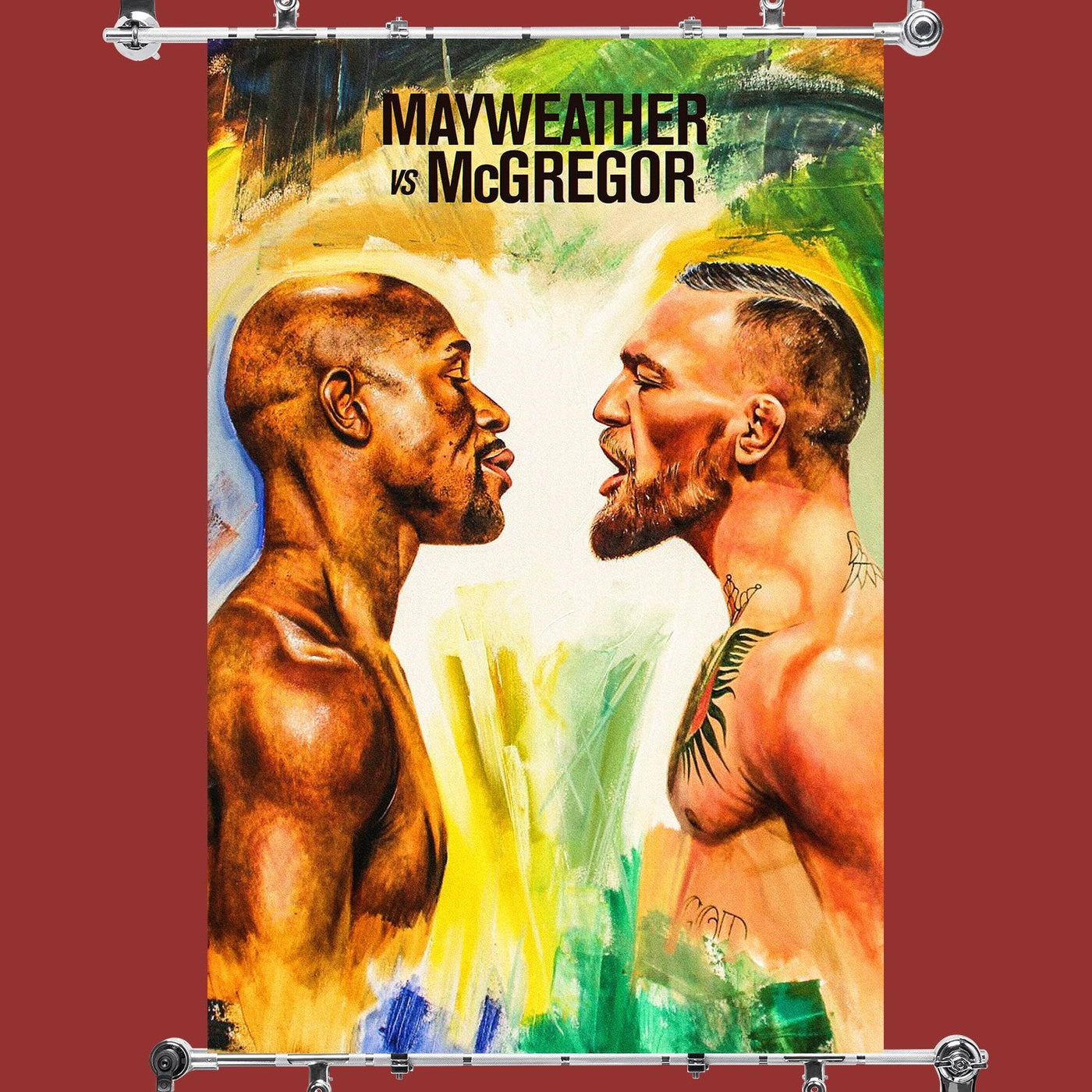 Floyd Mayweather vs Conor McGregor Poster