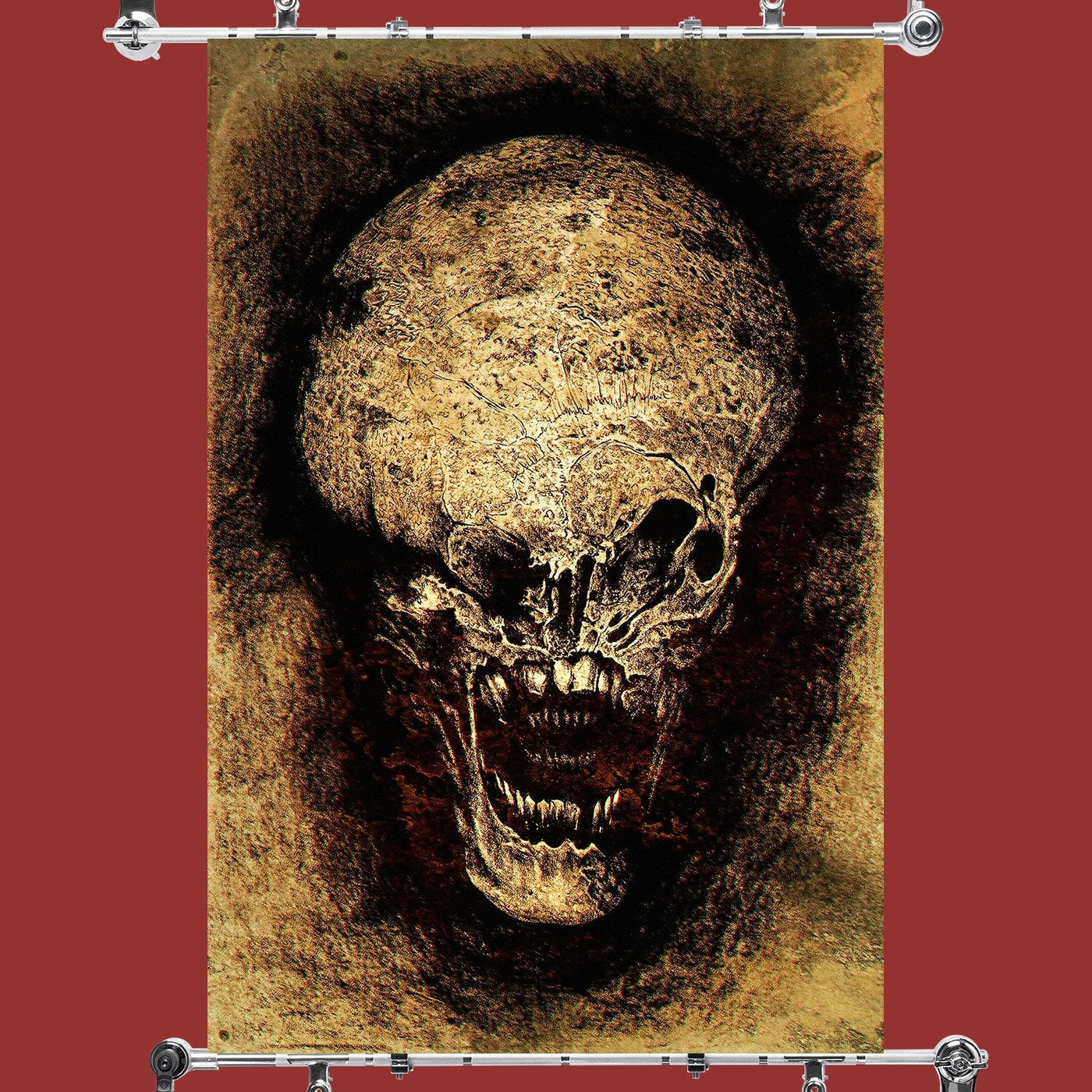 Alien Second Mouth Art Movie Poster