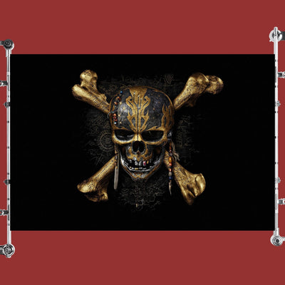 Pirates of the Caribbean Dead Men Tell No Tales Scull Poster