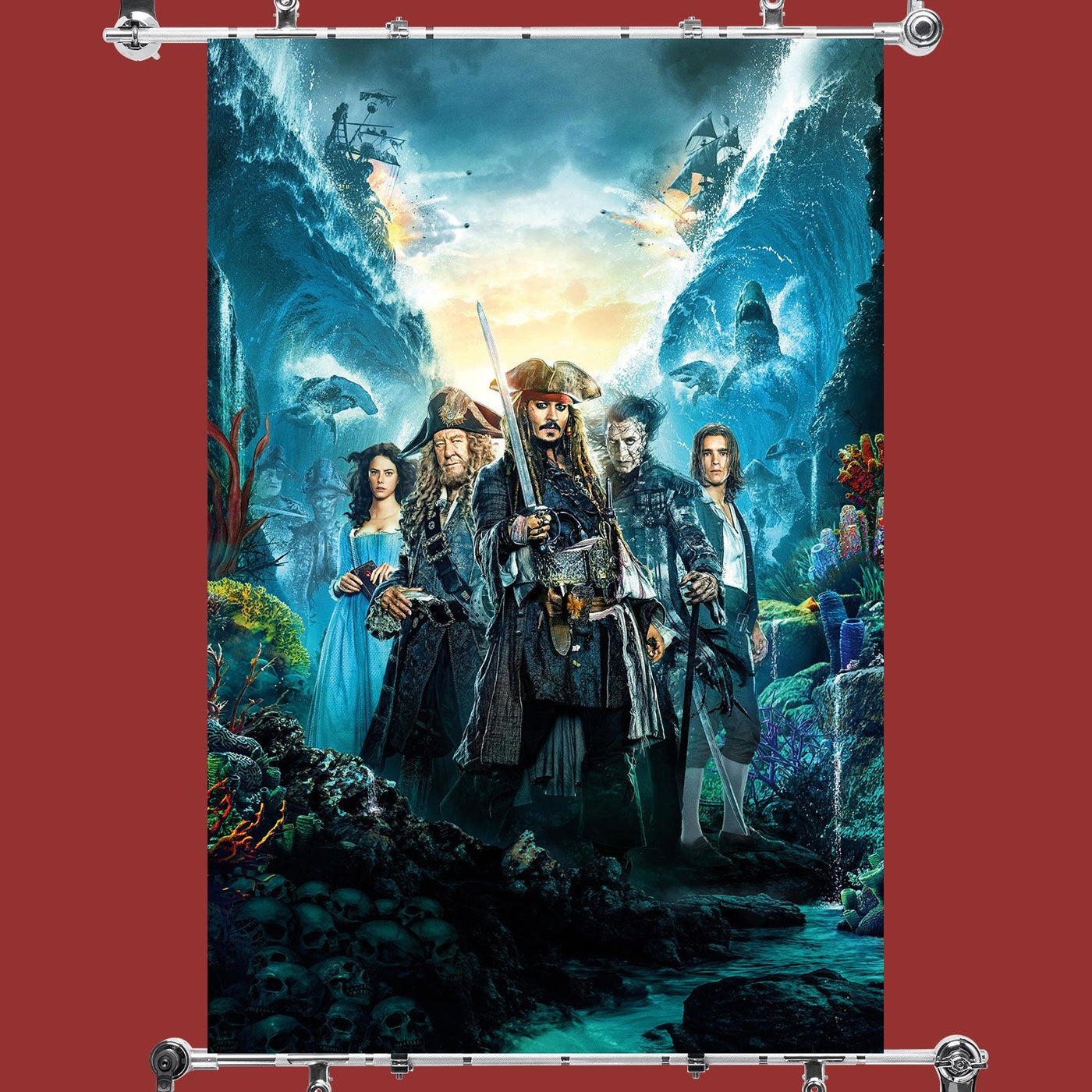 Pirates of the Caribbean 2017 Dead Men Tell No Tales Poster