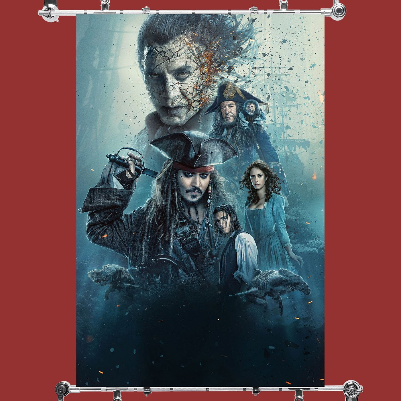 Pirates of the Caribbean Dead Men Tell No Tales Poster