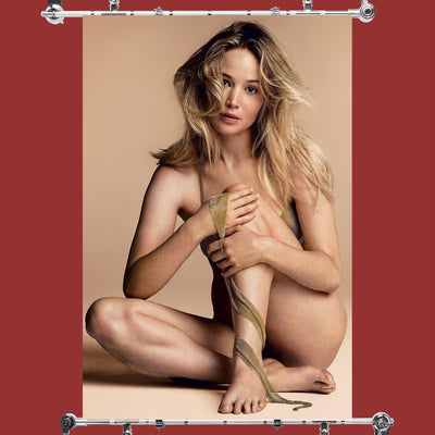 Jennifer Lawrence Naked Poster