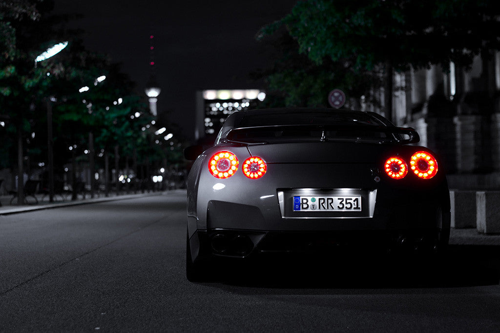 Nissan GT-R GTR City Car Auto Poster