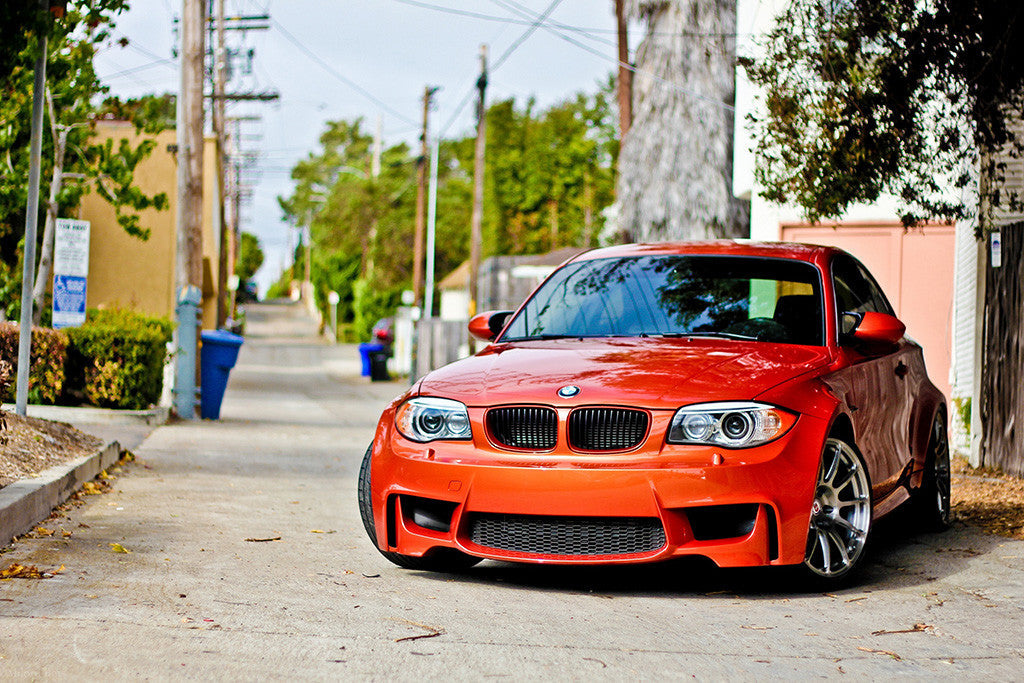 BMW 1 Series M E82 Car Auto Poster