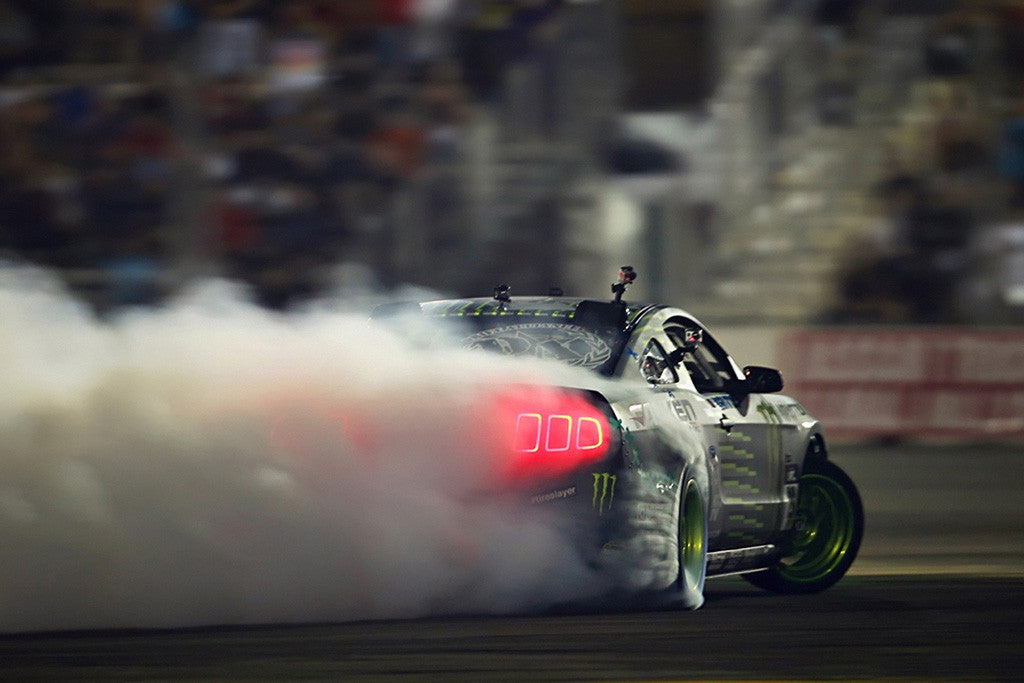 Drift Tuning Ford Mustang Car Auto Poster