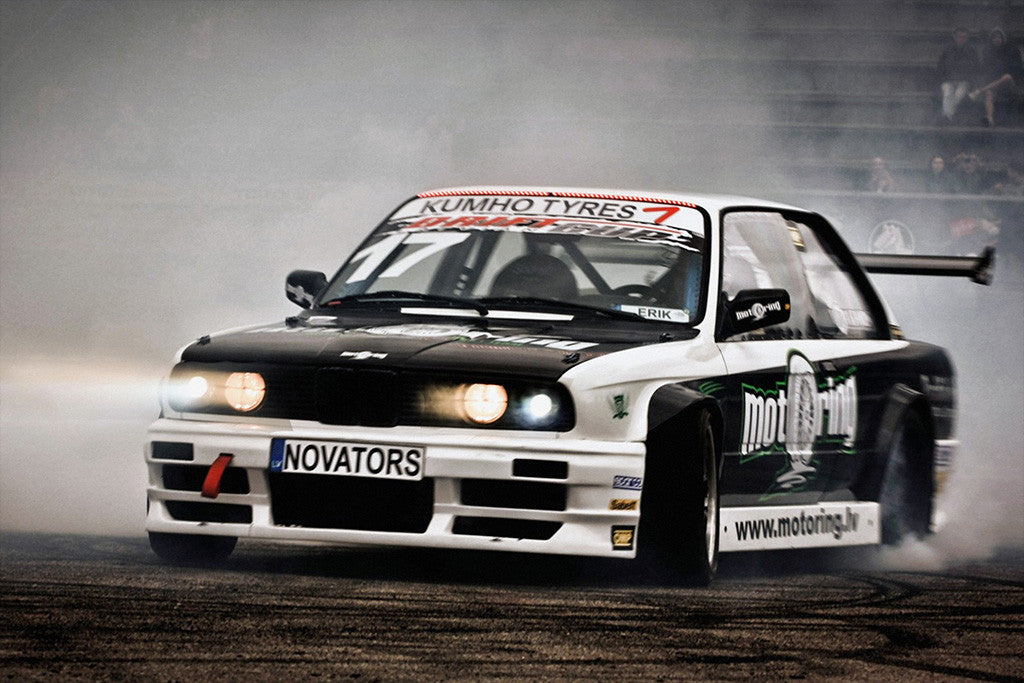 BMW M3 Drifting Tuning Poster