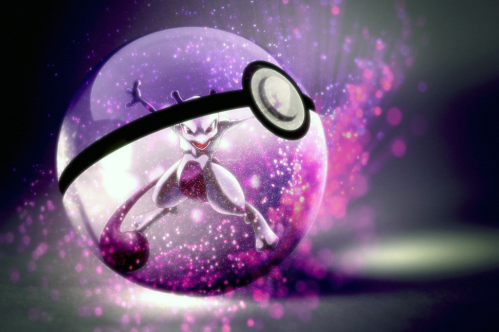 Pokemon Mewtwo Poster