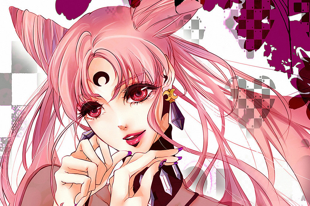 Bishoujo Senshi Sailor Moon Chibiusa Black Lady Poster