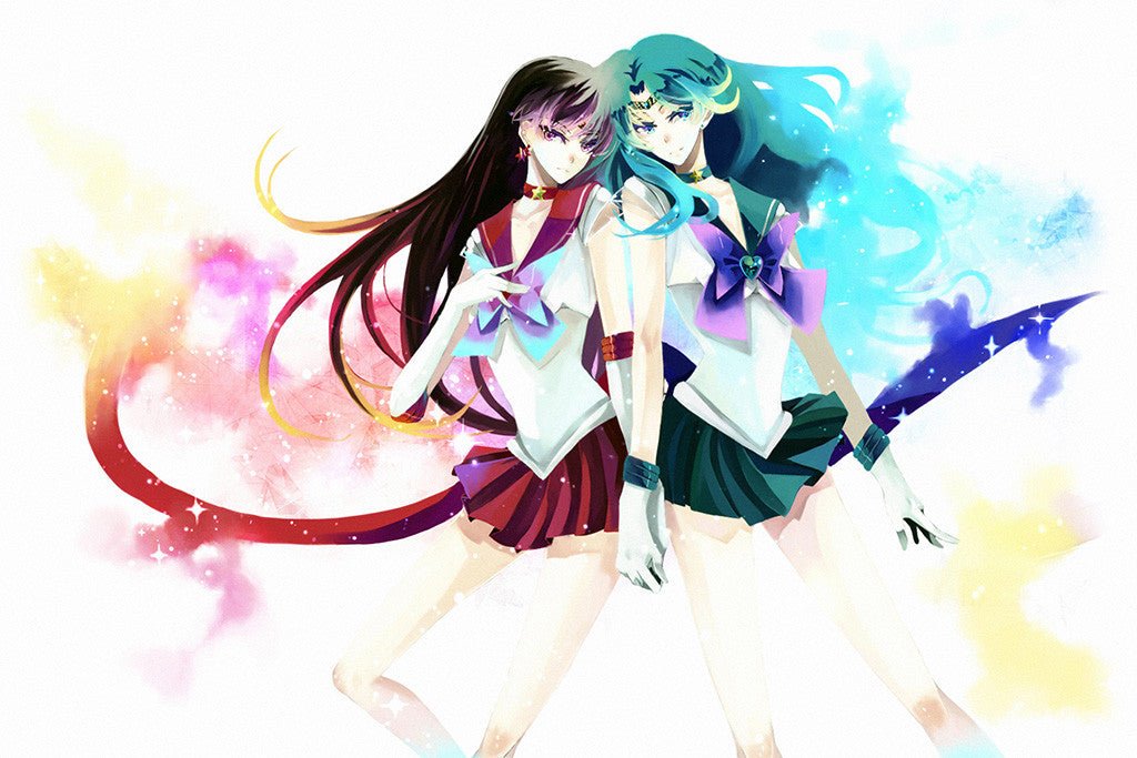 Bishoujo Senshi Sailor Moon Sailor Mars Sailor Neptune Poster