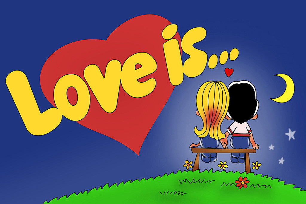 Love Is Chewing Gum Poster