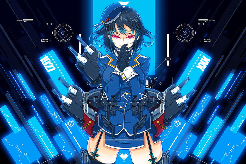 Kantai Collection Takao Anime Poster