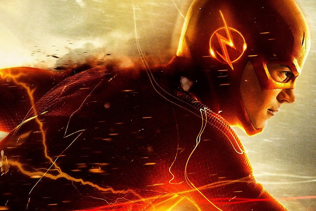 The Flash Comics Poster