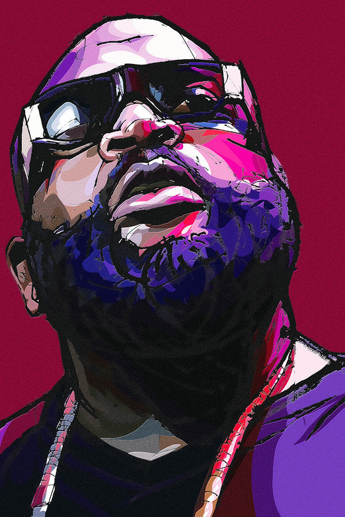 Rick Ross Rap Hip Hop Poster
