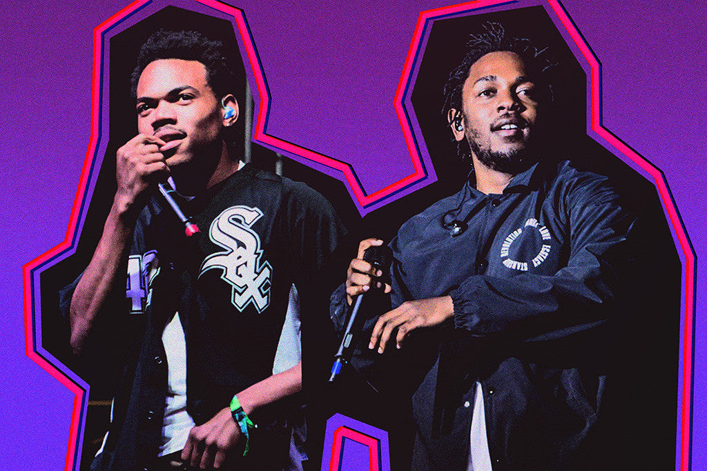 Chance The Rapper Kendrick Lamar Rap Hip Hop Poster
