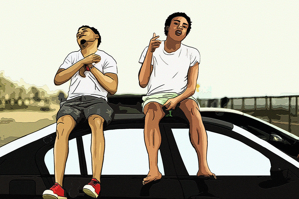 Chance The Rapper Childish Gambino The Worst Guys Poster