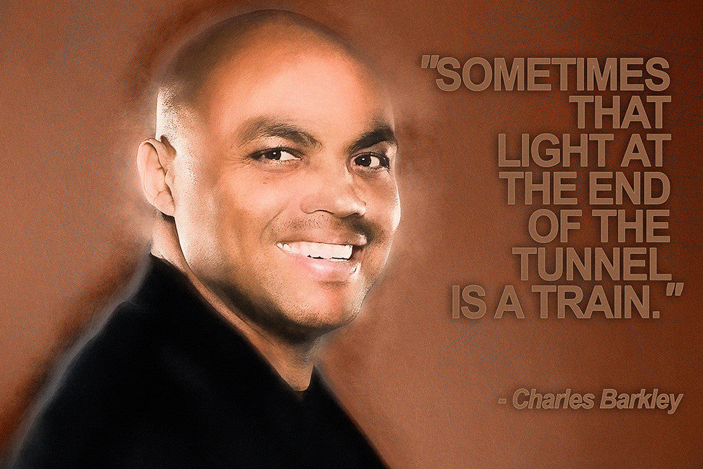 Charles Barkley Quotes NBA Basketball Sayings Poster