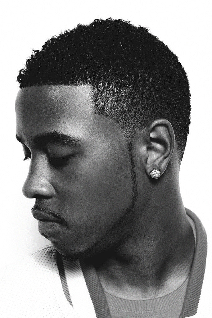 Jeremih Black and White Poster