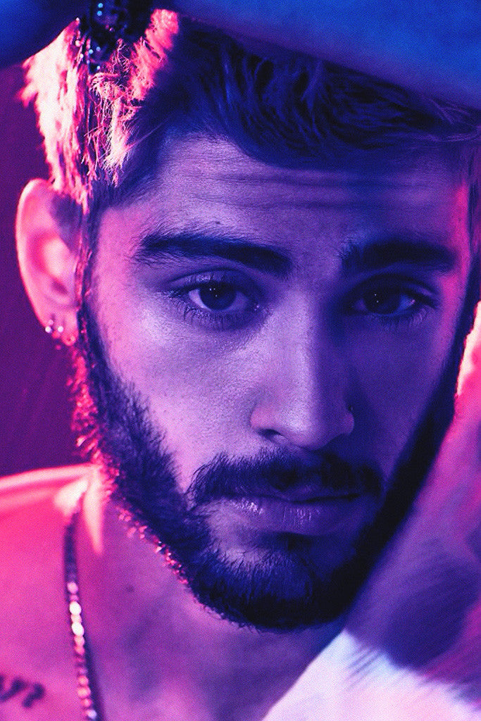 Zayn Malik Face Close 2016 Poster