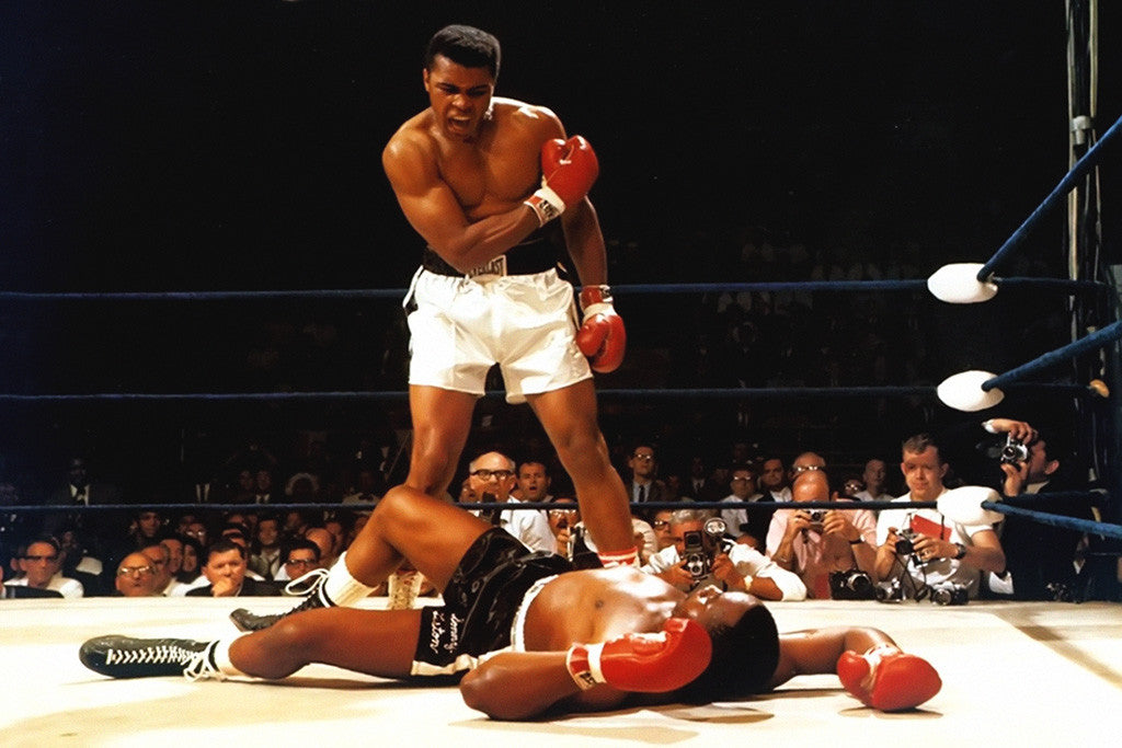 Muhammad Ali vs Sonny Liston Poster