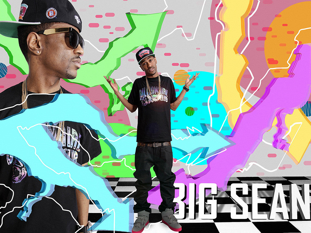 Rapper Big Sean Colorful Music Poster