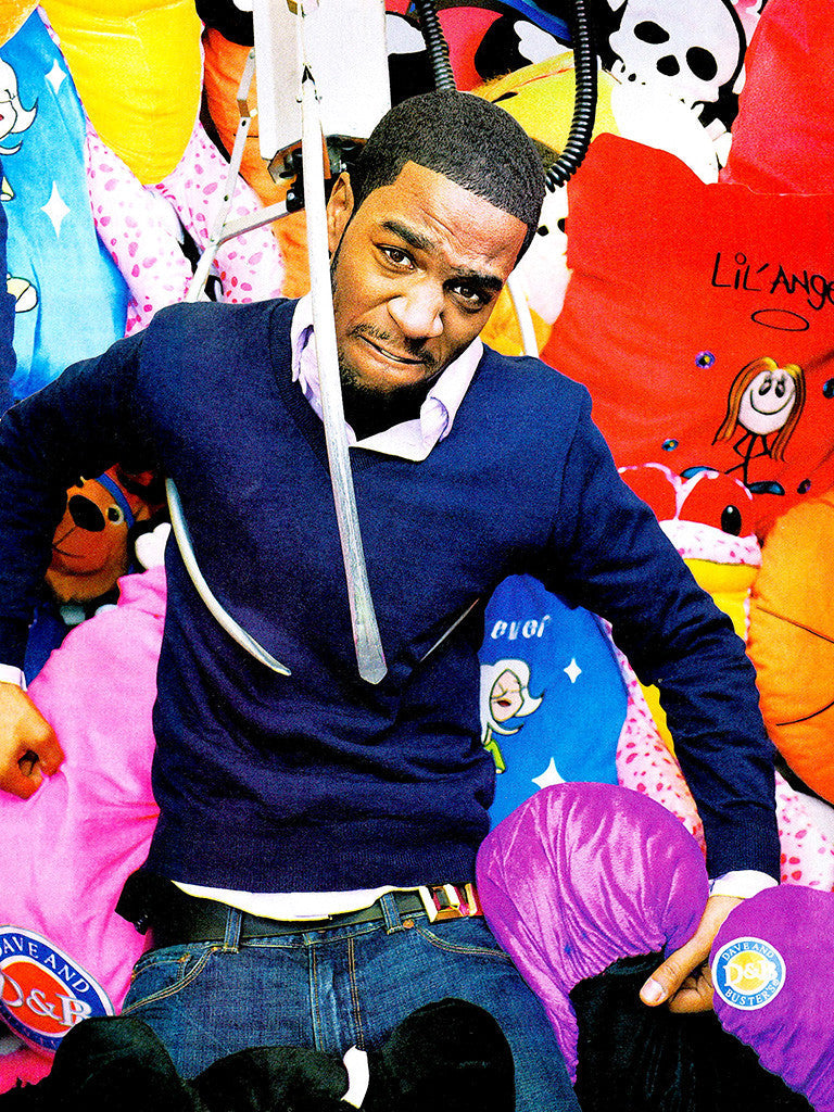 Rapper Kid Cudi Colorful Music Poster