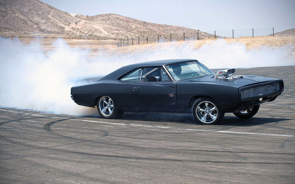 Dodge Charger RT R/T Drift Auto Classic Vintage Retro Poster