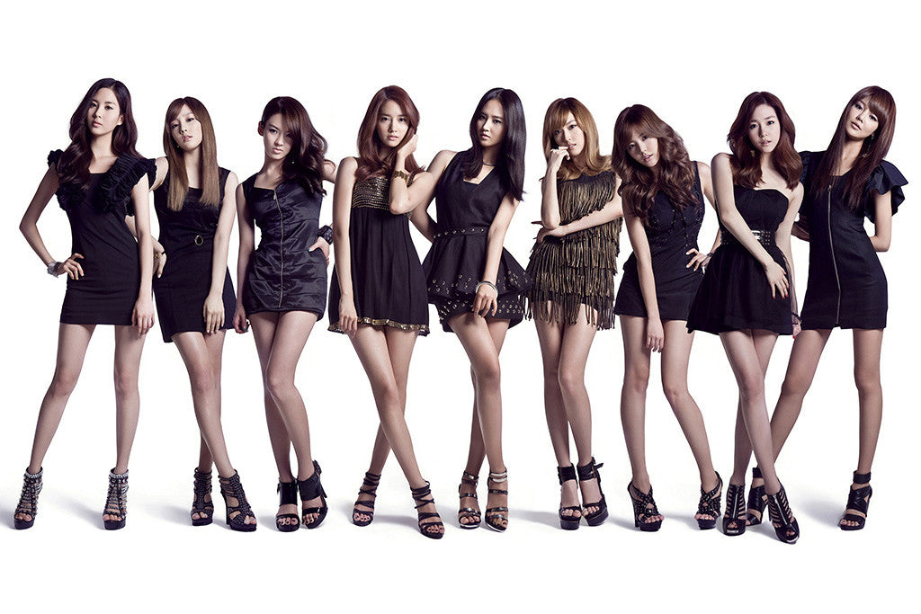 SNSD Asian Hot Sexy Girls Short Skirts Music Poster