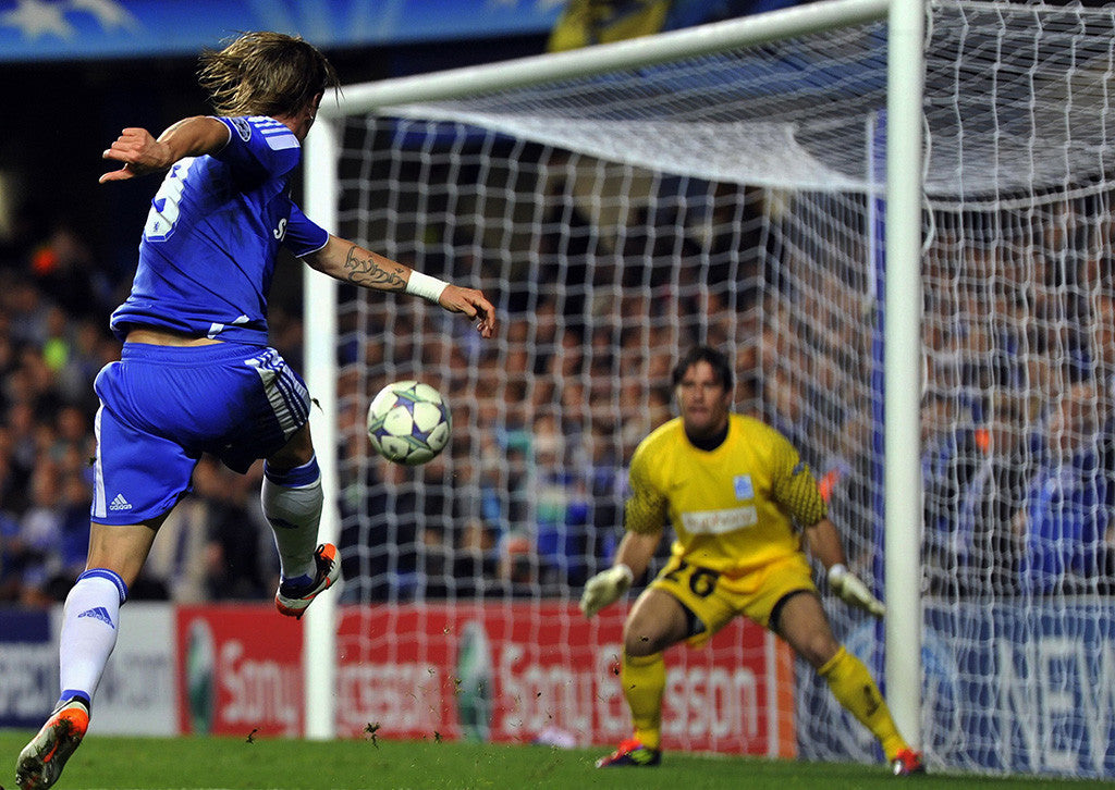 Fernando Torres Chelsea FC Champions League Football Poster