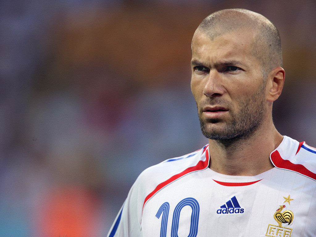 Zinedine Zidane Football Poster