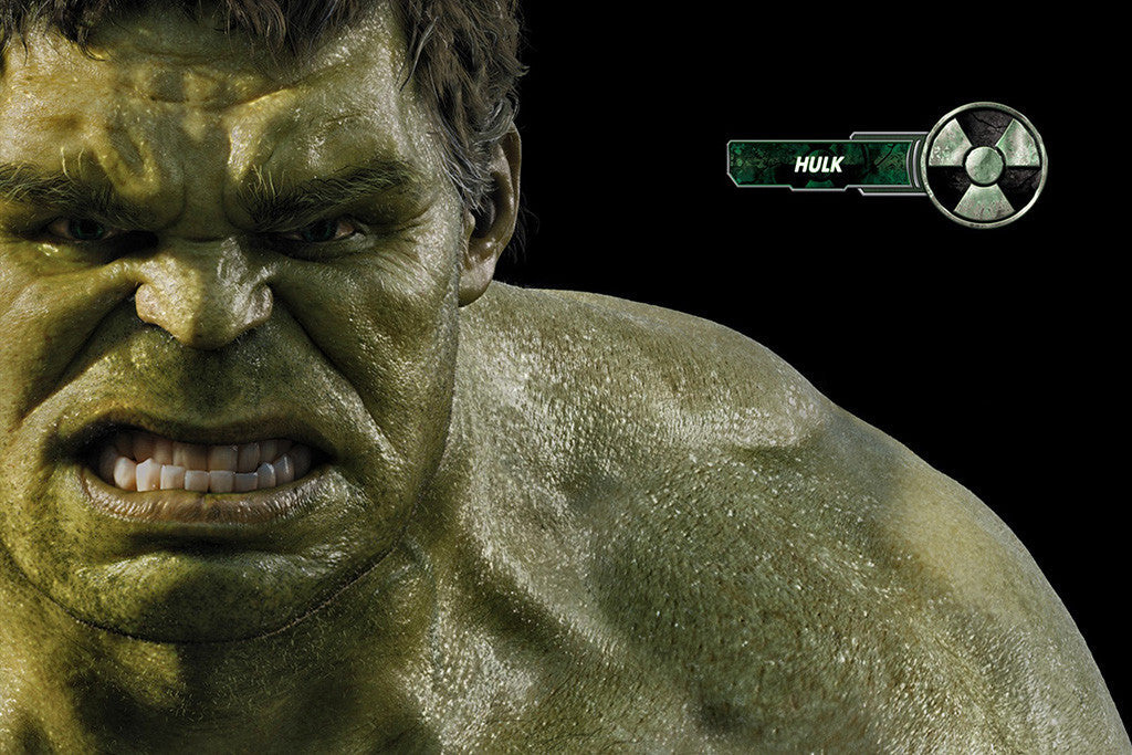 Avengers Hulk Comics Poster