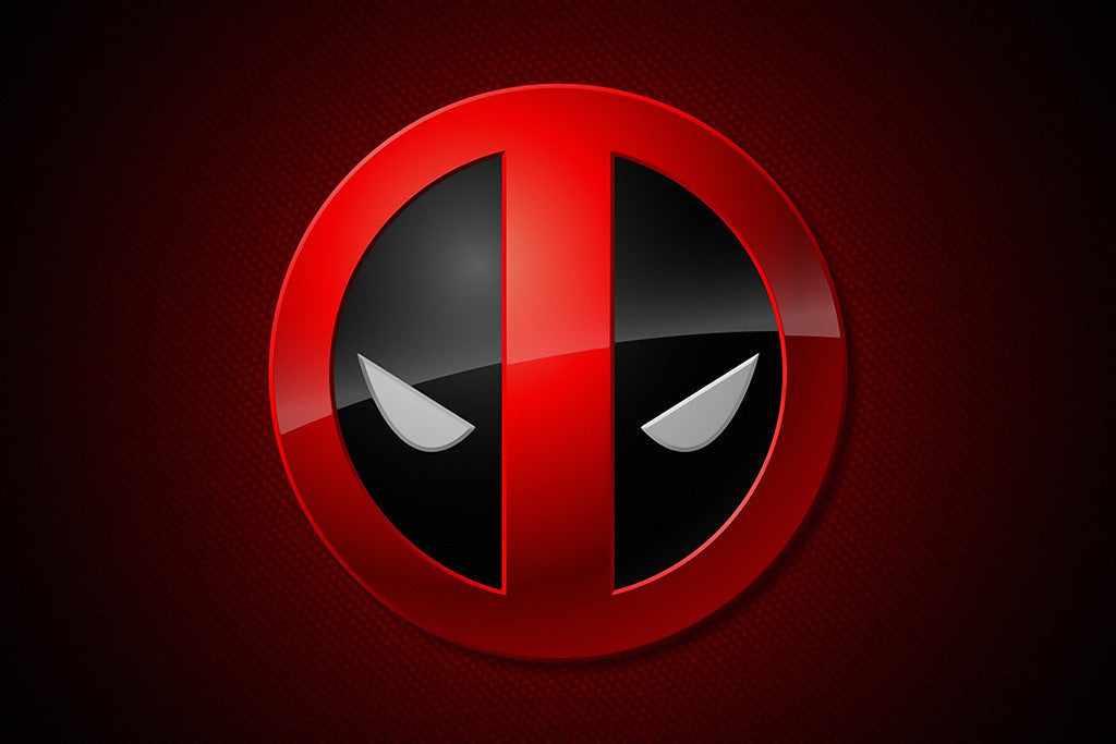 Deadpool Face Comics Poster